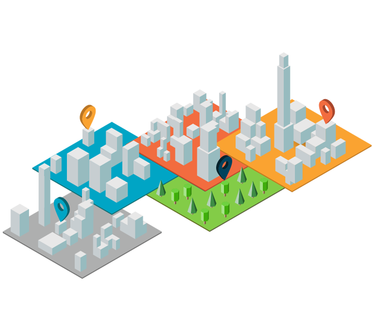 commercial mapping isometric